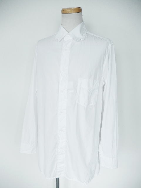 Bヨウジヤマモト　変形ロングシャツ Yohji Yamamoto【ヨウジ ヤマモト】正規取り扱い店、通販可能 ON